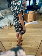 Looking To The Future Floral Dress-THML-Anna Kaytes Boutique, Women's Fashion Boutique in Grinnell, Iowa
