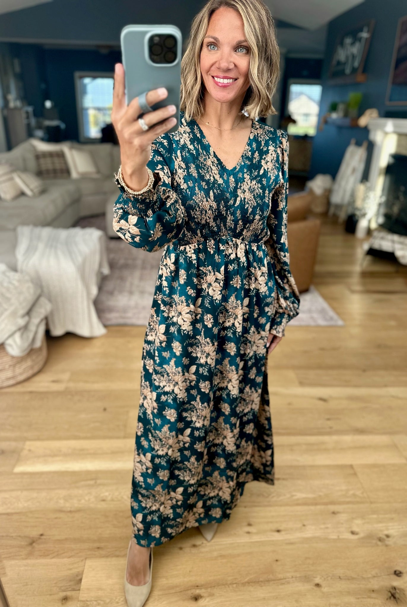 The Only Way Floral Pocket Maxi Dress-Hayden-Anna Kaytes Boutique, Women's Fashion Boutique in Grinnell, Iowa