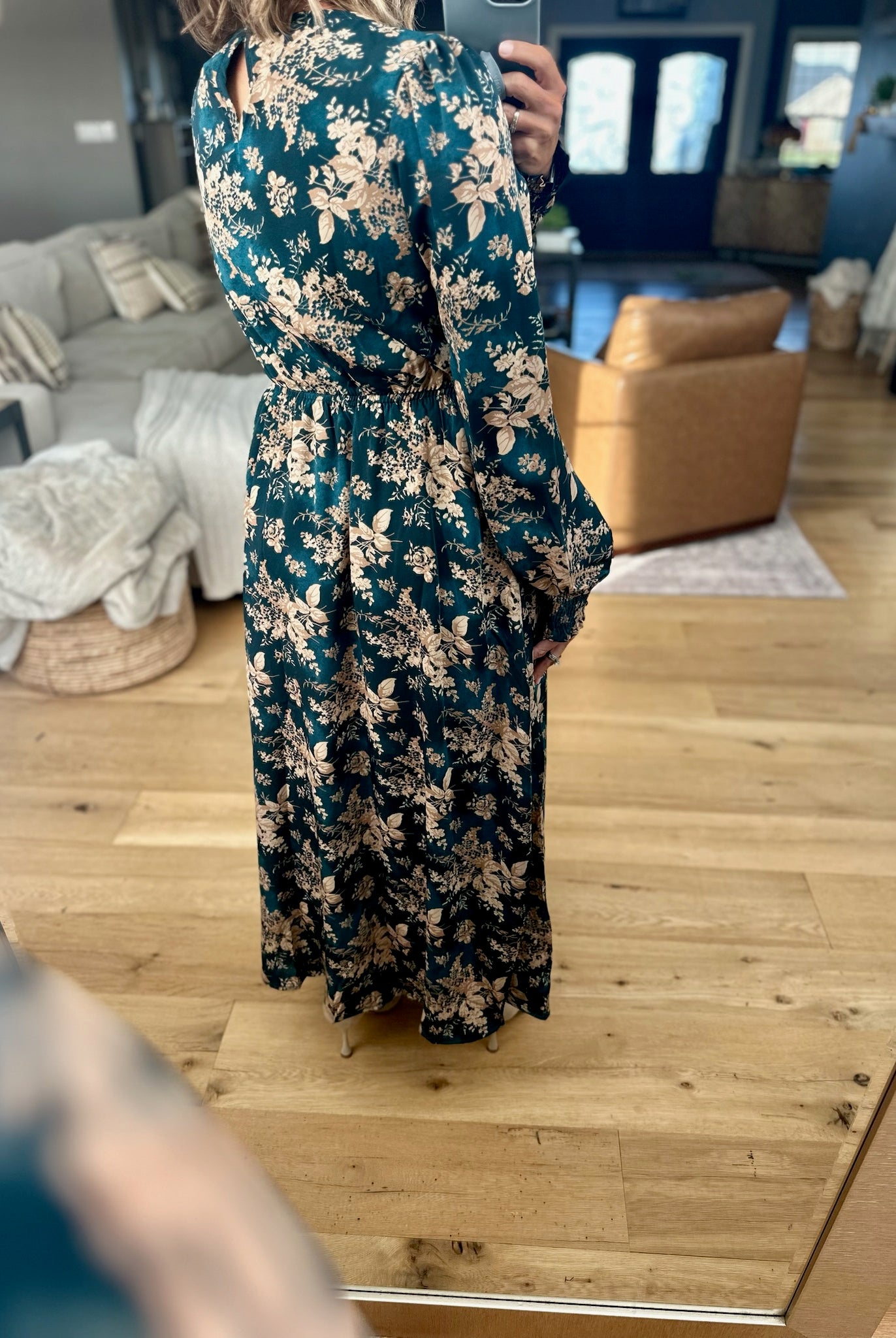 The Only Way Floral Pocket Maxi Dress-Hayden-Anna Kaytes Boutique, Women's Fashion Boutique in Grinnell, Iowa