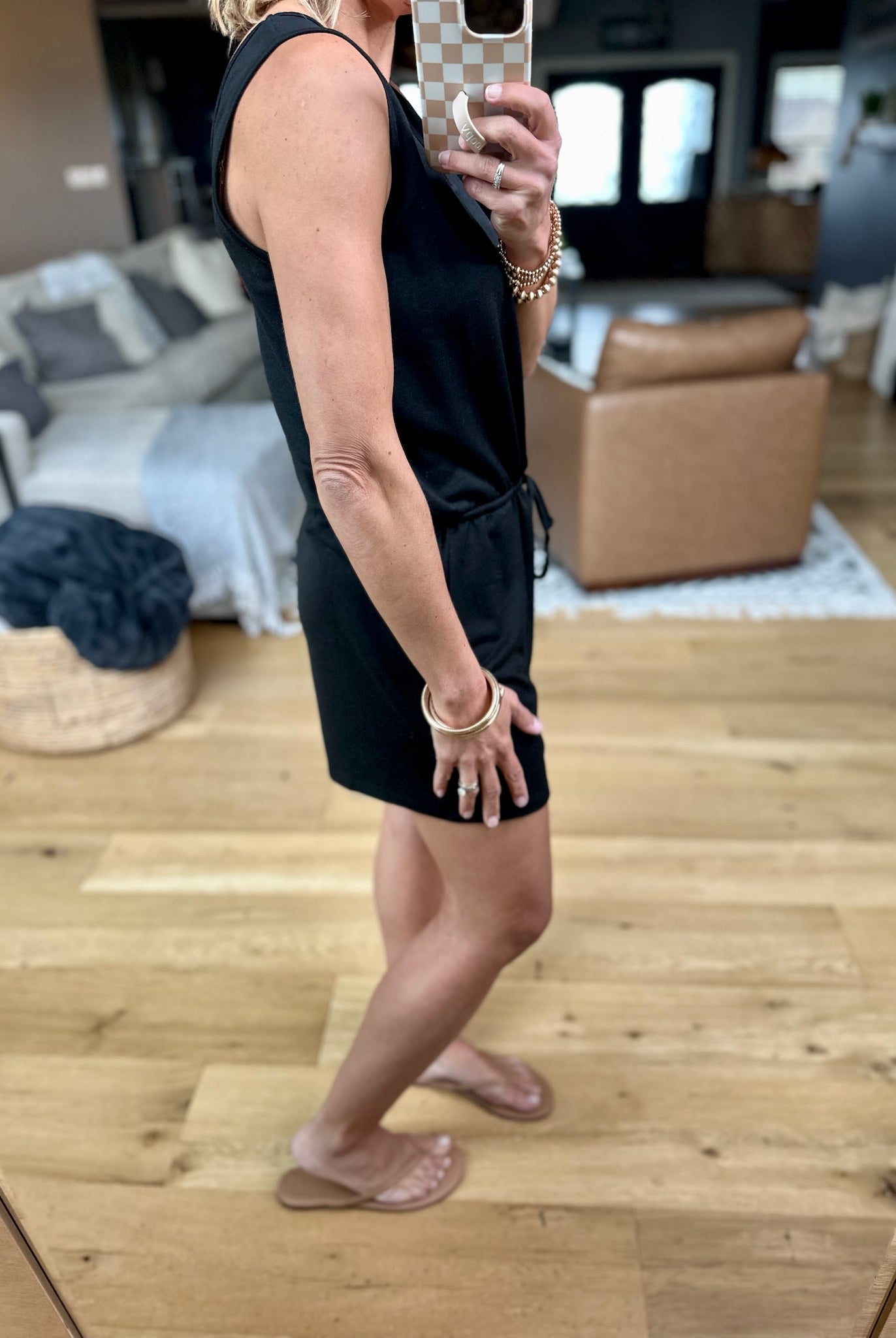 On My Own Pocket Romper - Black-Staccato-Anna Kaytes Boutique, Women's Fashion Boutique in Grinnell, Iowa
