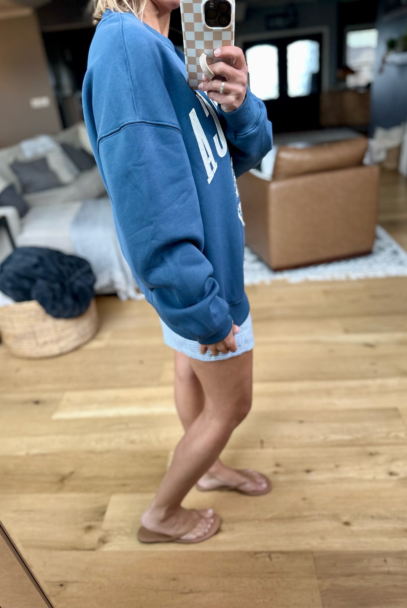 America Crewneck Sweatshirt - Multiple Options-Bucketlist-Anna Kaytes Boutique, Women's Fashion Boutique in Grinnell, Iowa