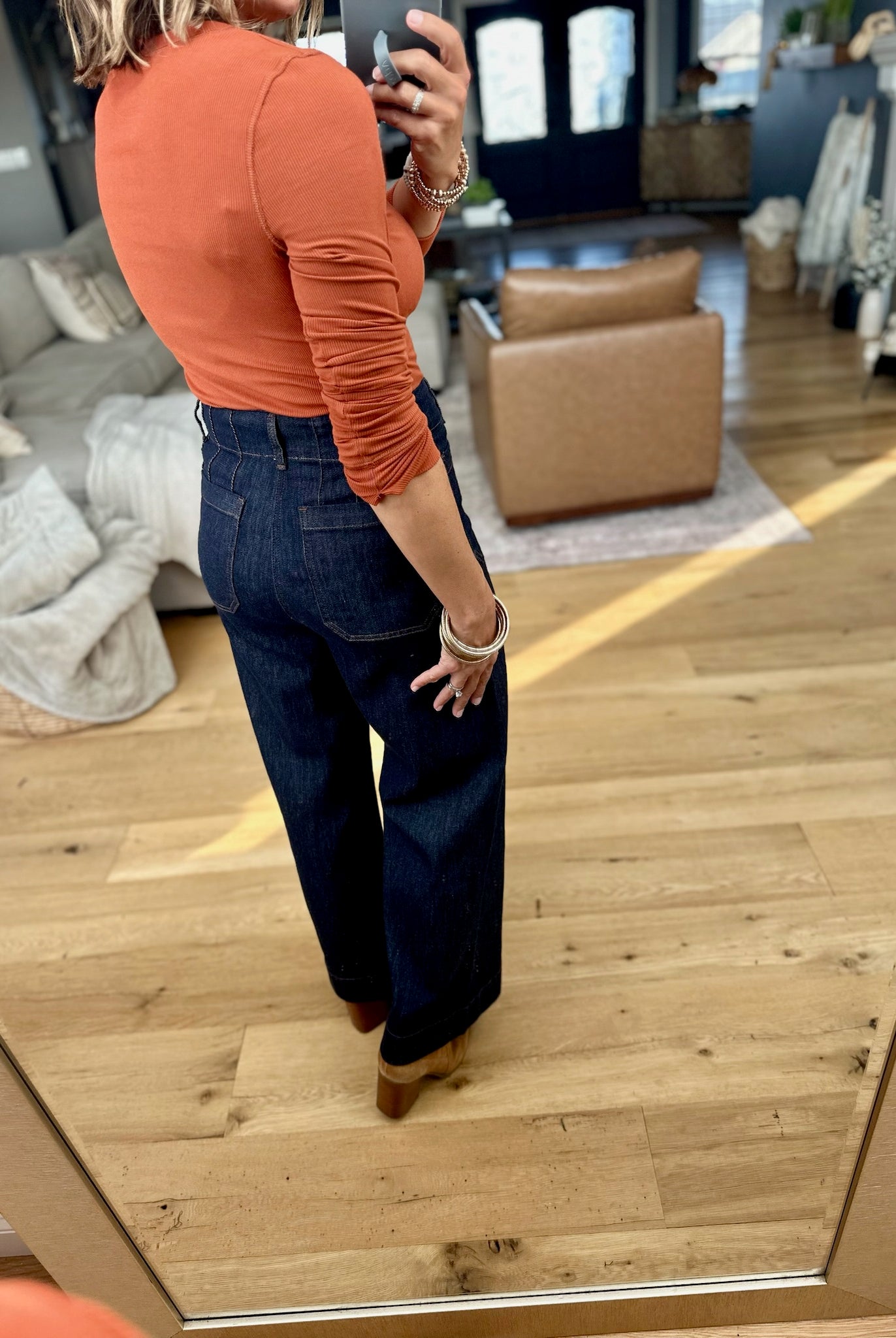 The Alex Soft Washed Straight High-Rise Denim-Eesome-Anna Kaytes Boutique, Women's Fashion Boutique in Grinnell, Iowa