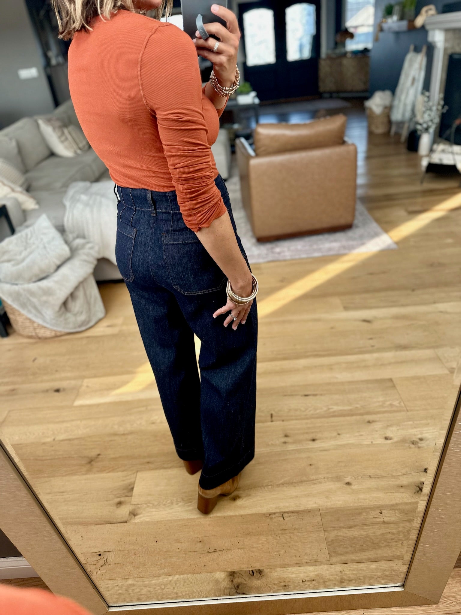 The Alex Soft Washed Straight High-Rise Denim-Eesome-Anna Kaytes Boutique, Women's Fashion Boutique in Grinnell, Iowa