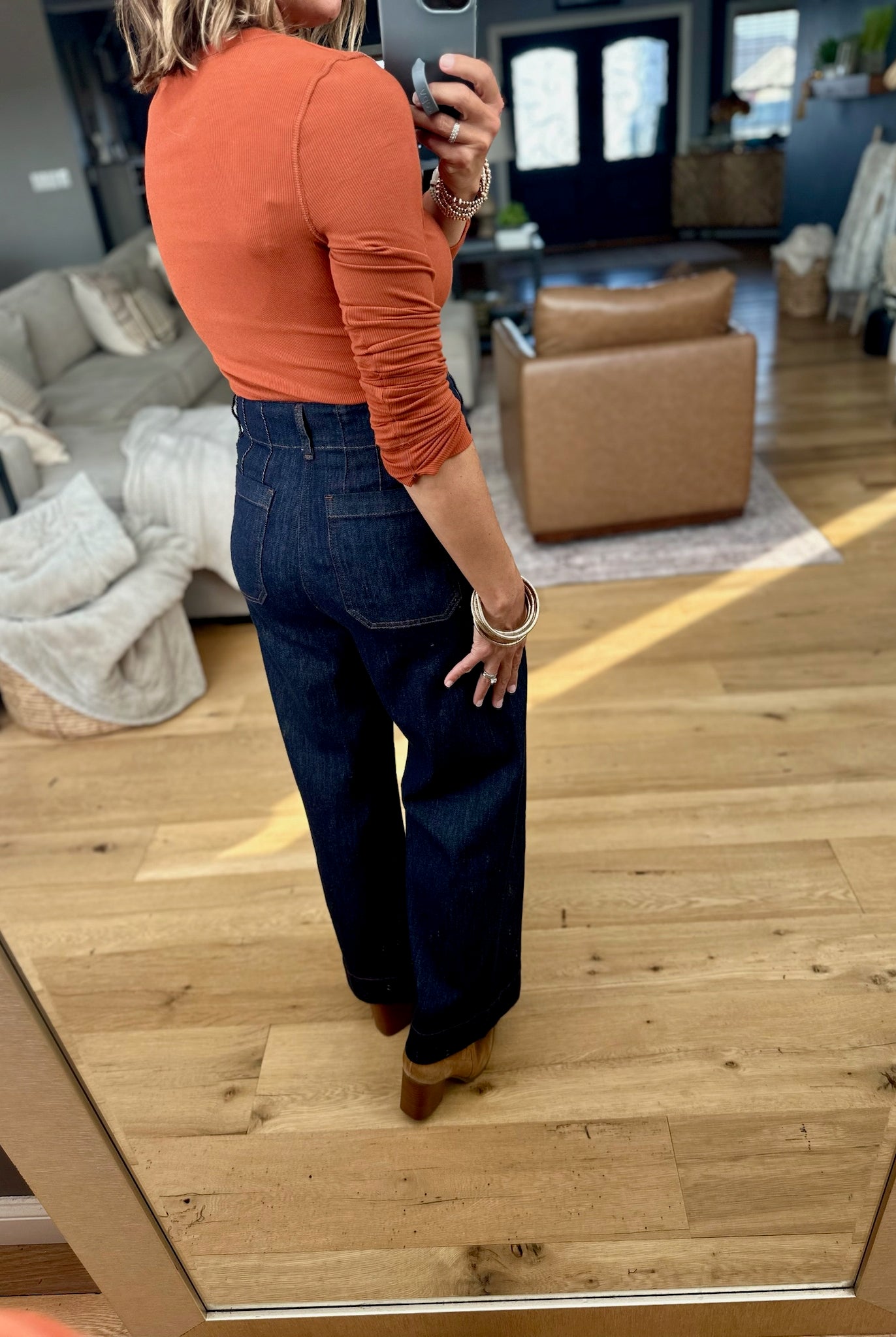 The Alex Soft Washed Straight High-Rise Denim-Eesome-Anna Kaytes Boutique, Women's Fashion Boutique in Grinnell, Iowa
