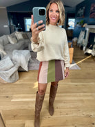 Everything Good Colorblock Skirt-Anniewear-Anna Kaytes Boutique, Women's Fashion Boutique in Grinnell, Iowa