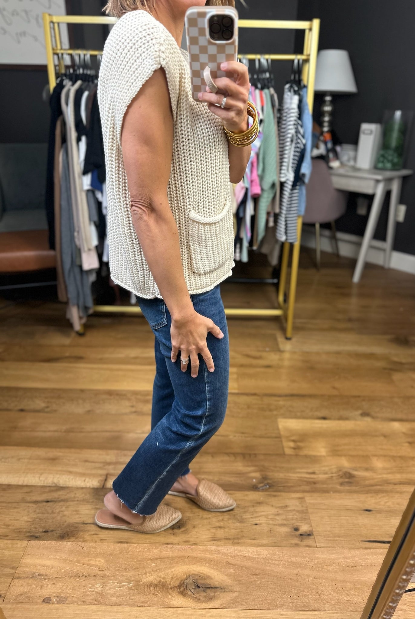 **Any Other Reason Knit Button-Down Vest - Multiple Options-Wishlist-Anna Kaytes Boutique, Women's Fashion Boutique in Grinnell, Iowa