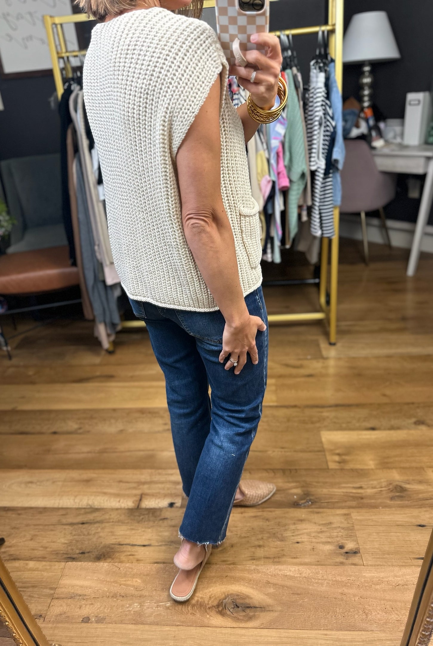 **Any Other Reason Knit Button-Down Vest - Multiple Options-Wishlist-Anna Kaytes Boutique, Women's Fashion Boutique in Grinnell, Iowa