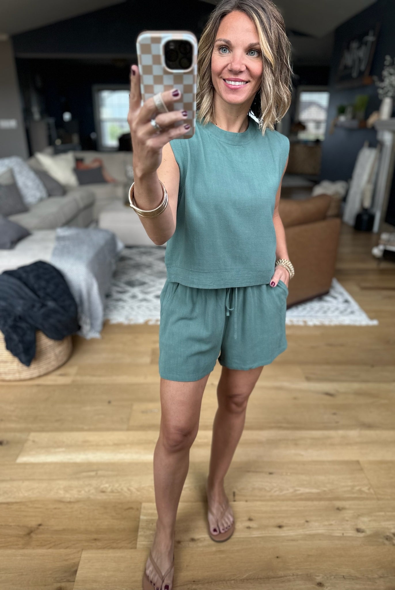 Where I'm From Two-Piece Set - Teal Green-Wishlist-Anna Kaytes Boutique, Women's Fashion Boutique in Grinnell, Iowa