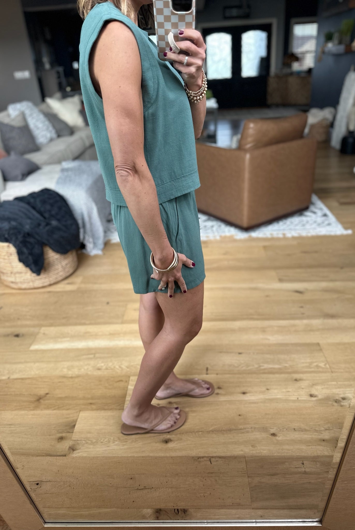 Where I'm From Two-Piece Set - Teal Green-Wishlist-Anna Kaytes Boutique, Women's Fashion Boutique in Grinnell, Iowa