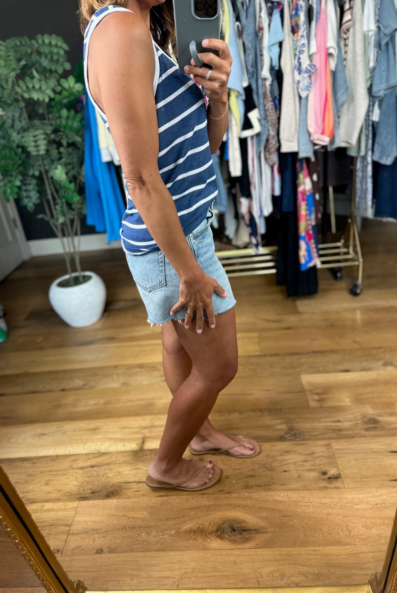 Z Supply Ferry Striped Tank-Sleeveless-Z Supply-Anna Kaytes Boutique, Women's Fashion Boutique in Grinnell, Iowa