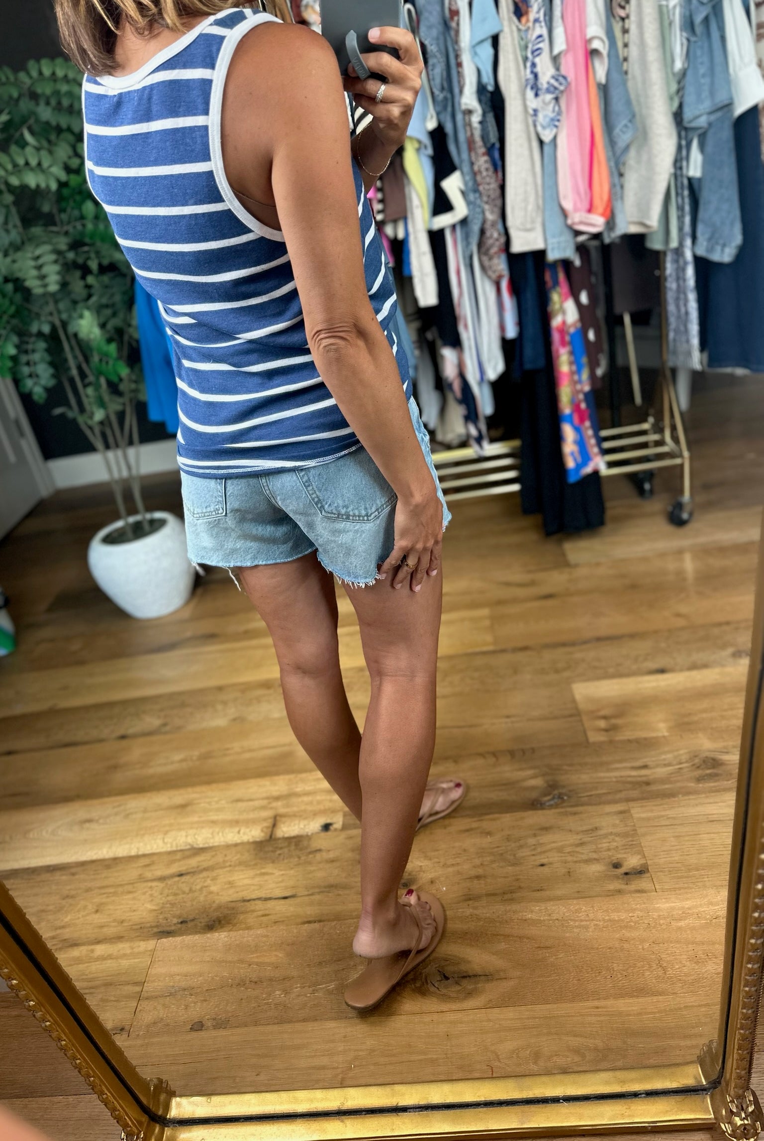 Z Supply Ferry Striped Tank-Sleeveless-Z Supply-Anna Kaytes Boutique, Women's Fashion Boutique in Grinnell, Iowa