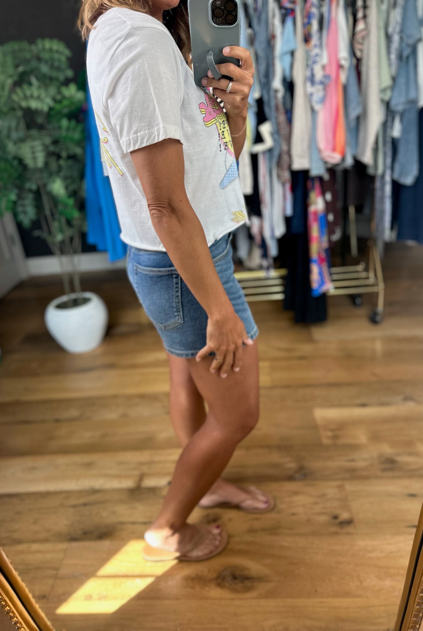 Cheap Trick Cropped Graphic Tee-Short Sleeves-Prince Peter Collection-Anna Kaytes Boutique, Women's Fashion Boutique in Grinnell, Iowa
