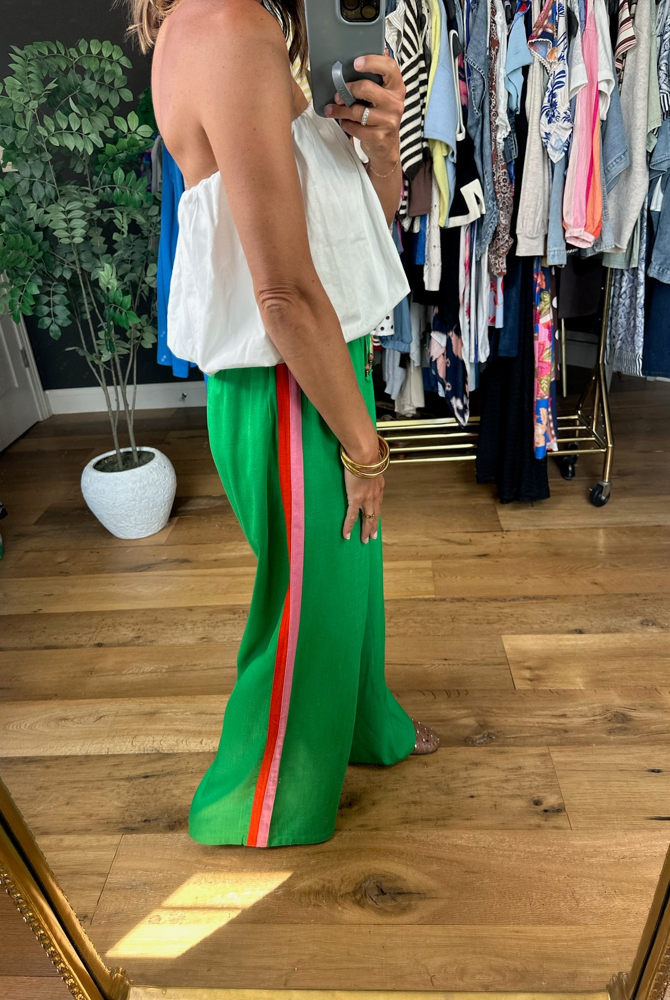 The Hailey Wide-Leg Pant-Pants-THML-Anna Kaytes Boutique, Women's Fashion Boutique in Grinnell, Iowa