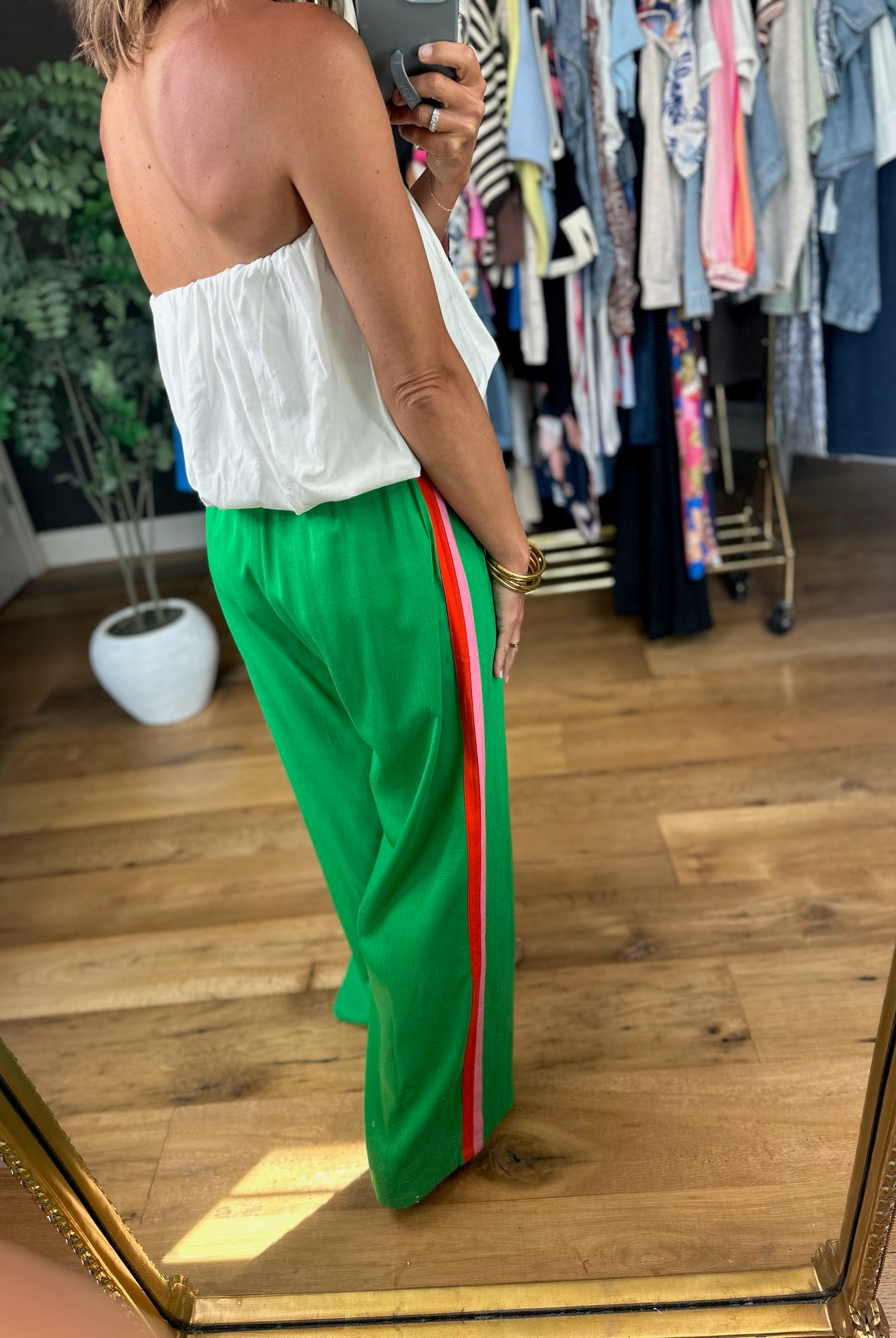 The Hailey Wide-Leg Pant-Pants-THML-Anna Kaytes Boutique, Women's Fashion Boutique in Grinnell, Iowa