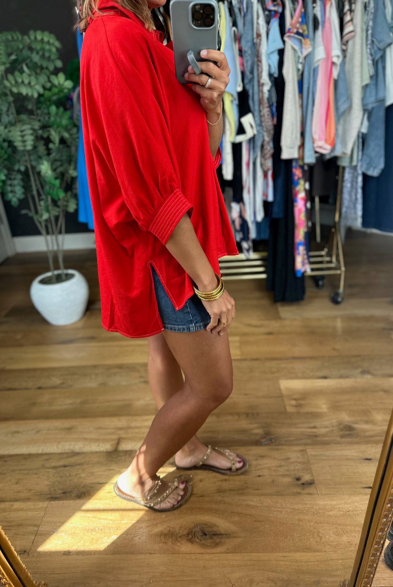 Trust The Process Oversized Top-Short Sleeves-Entro-Anna Kaytes Boutique, Women's Fashion Boutique in Grinnell, Iowa