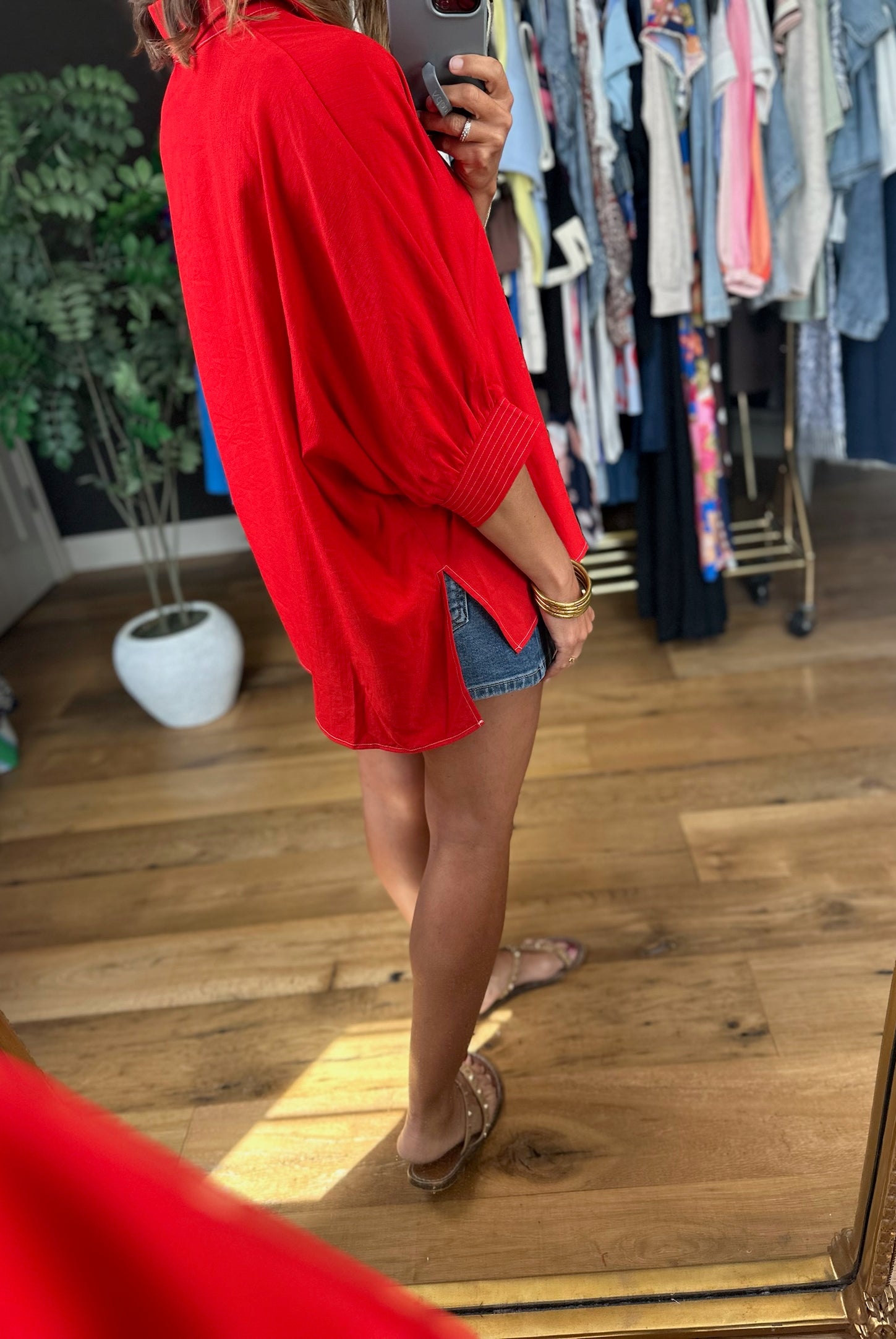 Trust The Process Oversized Top-Short Sleeves-Entro-Anna Kaytes Boutique, Women's Fashion Boutique in Grinnell, Iowa