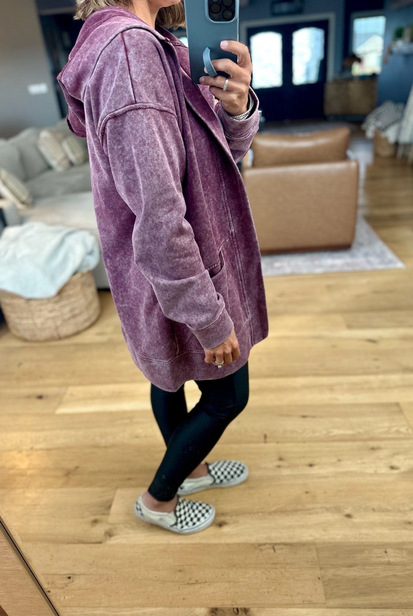 Rising Up Washed Pocket Cardigan-Staccato-Anna Kaytes Boutique, Women's Fashion Boutique in Grinnell, Iowa