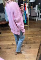 Quick Decision Ribbed Sweater With Side-Slit Detail - Multiple Options-Sweaters-Miracle F135-Anna Kaytes Boutique, Women's Fashion Boutique in Grinnell, Iowa
