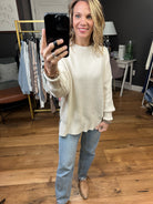 Quick Decision Ribbed Sweater With Side-Slit Detail - Multiple Options-Sweaters-Miracle F135-Anna Kaytes Boutique, Women's Fashion Boutique in Grinnell, Iowa