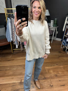 Quick Decision Ribbed Sweater With Side-Slit Detail - Multiple Options-Sweaters-Miracle F135-Anna Kaytes Boutique, Women's Fashion Boutique in Grinnell, Iowa