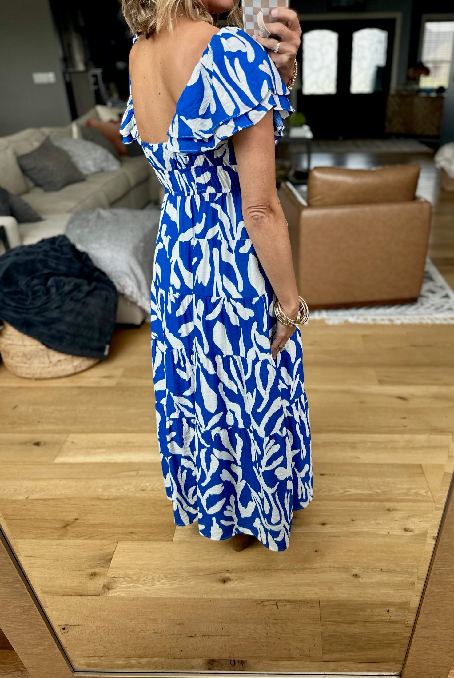 Just The Beginning Pocket Dress - Royal-THML-Anna Kaytes Boutique, Women's Fashion Boutique in Grinnell, Iowa