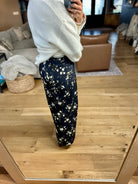 Piece Of Mind Floral Ankle Pant-Entro-Anna Kaytes Boutique, Women's Fashion Boutique in Grinnell, Iowa