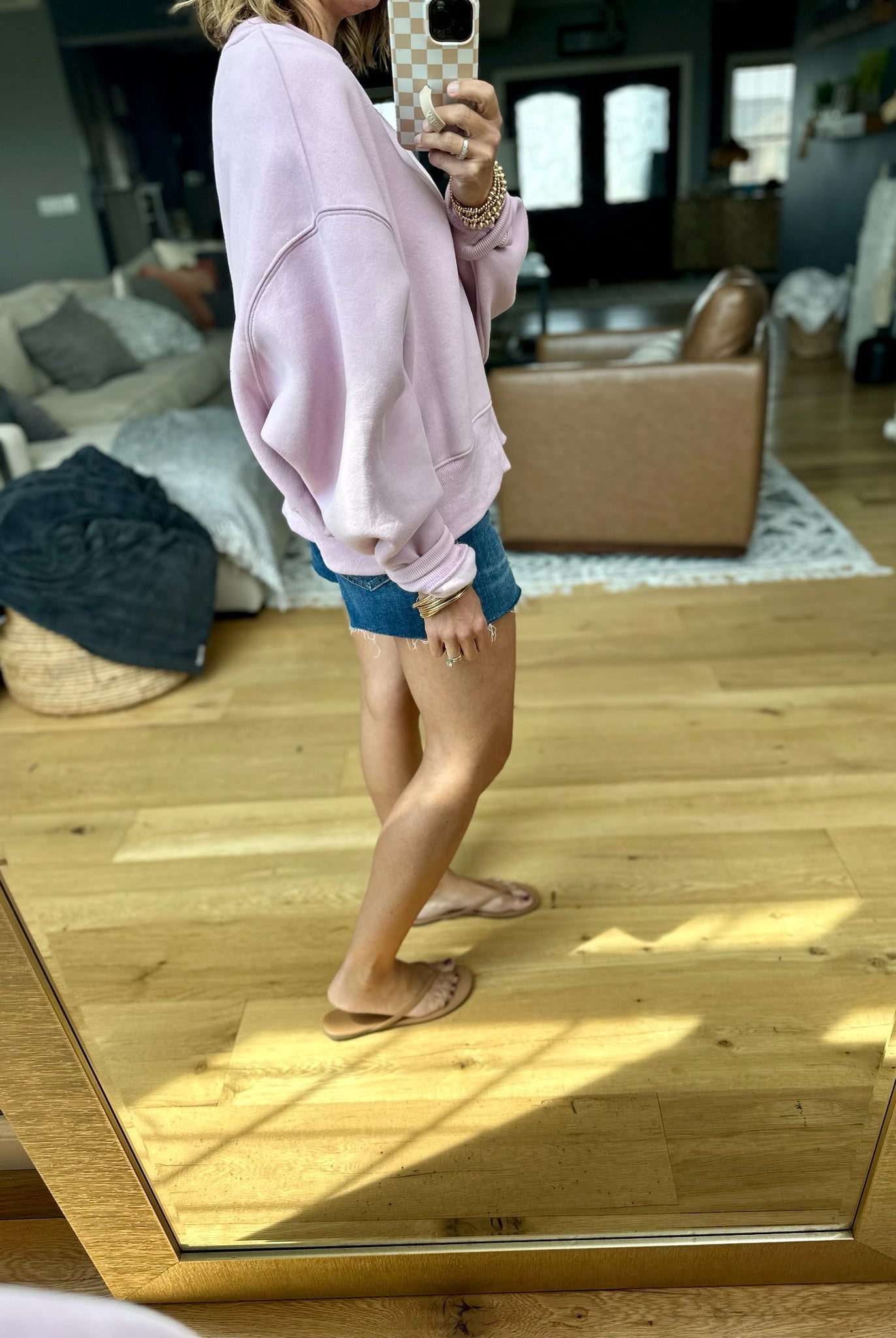 Make The Most Softest Sweatshirt - Lilac-TCEC-Anna Kaytes Boutique, Women's Fashion Boutique in Grinnell, Iowa