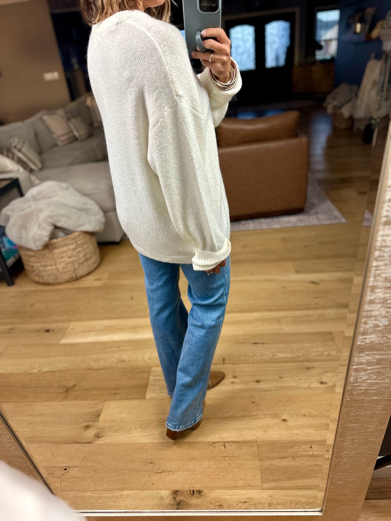 Z Supply Warmer Days Crew Sweater-sweater-Z Supply-Anna Kaytes Boutique, Women's Fashion Boutique in Grinnell, Iowa