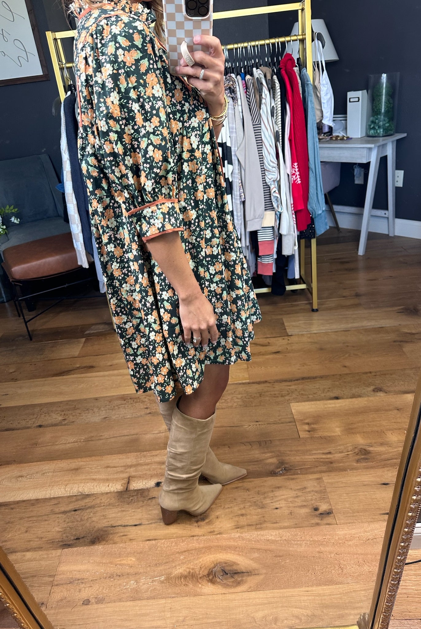 Know The One Floral Dress - Multiple Options-Entro-Anna Kaytes Boutique, Women's Fashion Boutique in Grinnell, Iowa