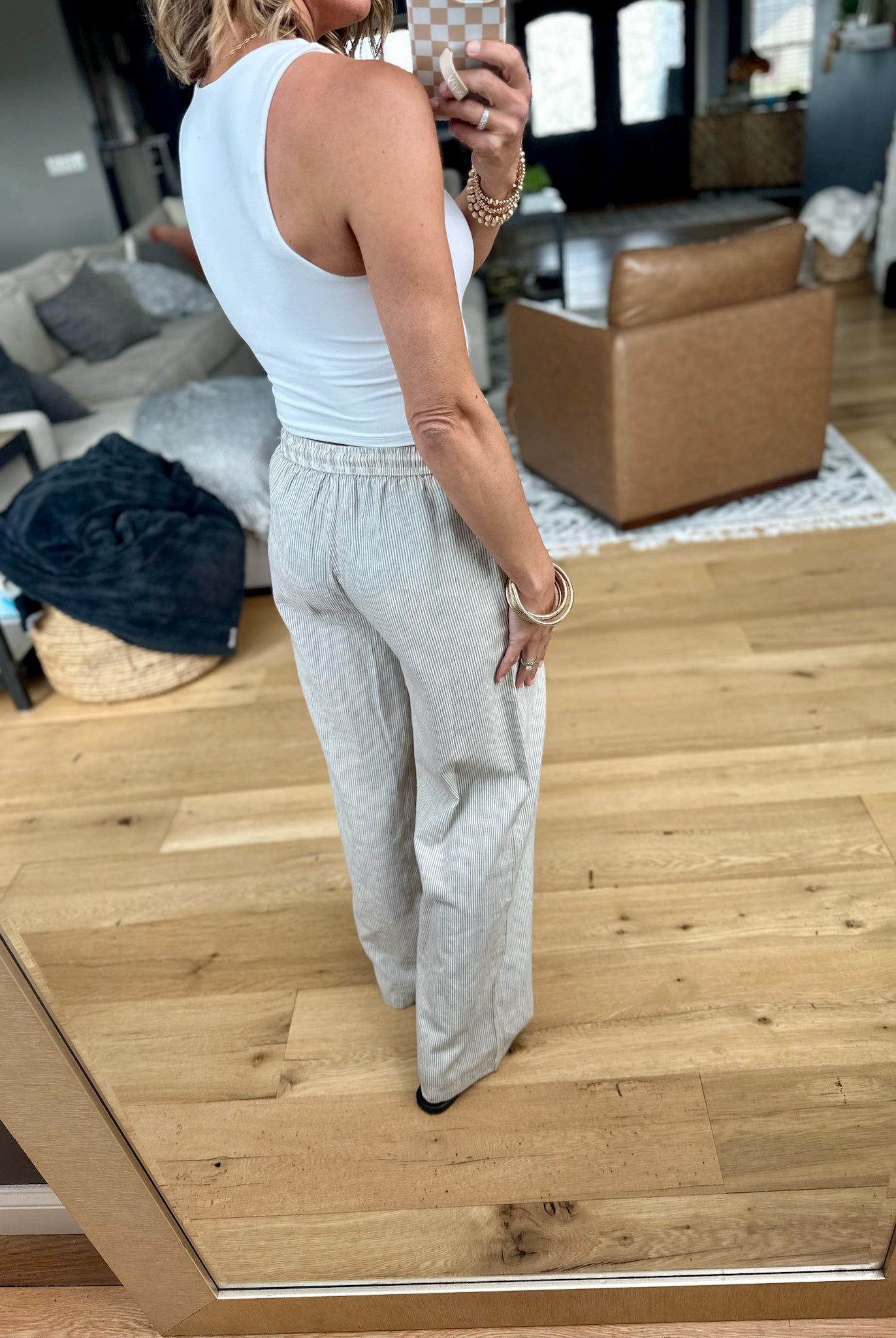 For My Comfort Linen-Blend Pant-Be Cool-Anna Kaytes Boutique, Women's Fashion Boutique in Grinnell, Iowa