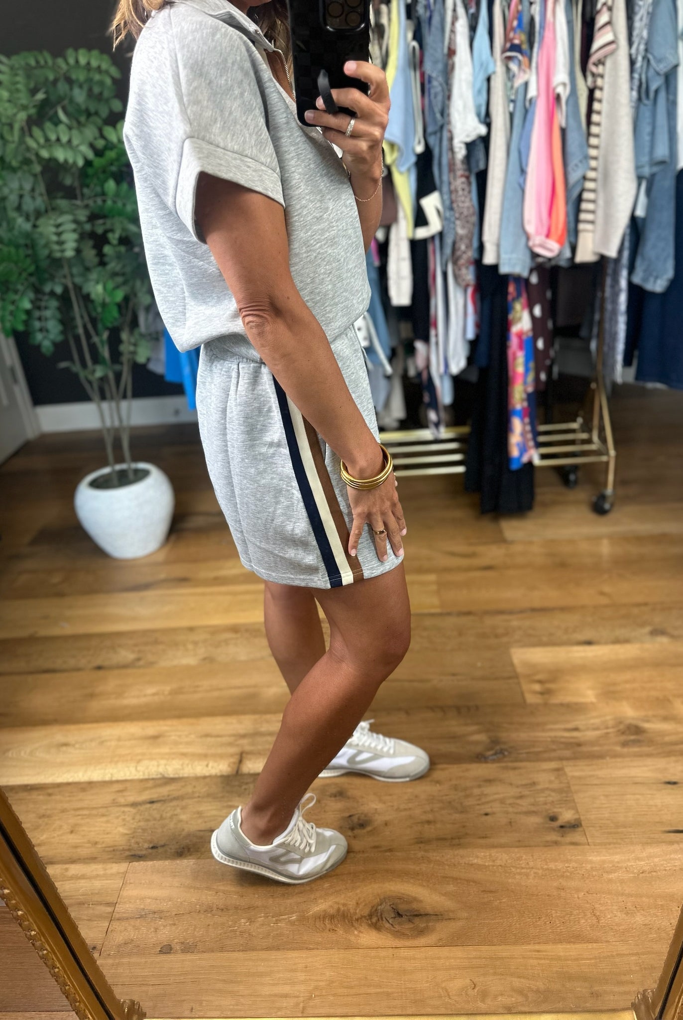 Play It Right Trimmed Two-Piece Set-Rompers-Jodifl-Anna Kaytes Boutique, Women's Fashion Boutique in Grinnell, Iowa