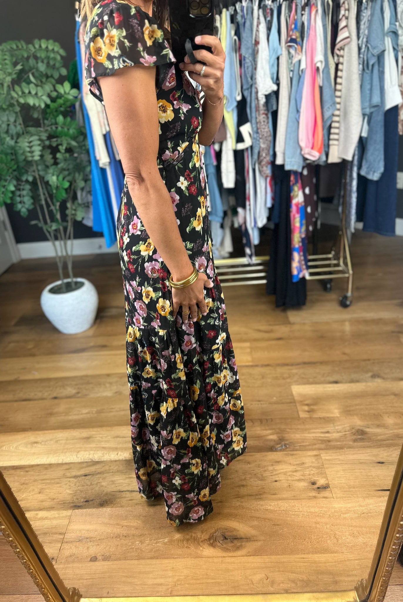 Make It Bloom Floral Dress-Dresses-Baevely-Anna Kaytes Boutique, Women's Fashion Boutique in Grinnell, Iowa