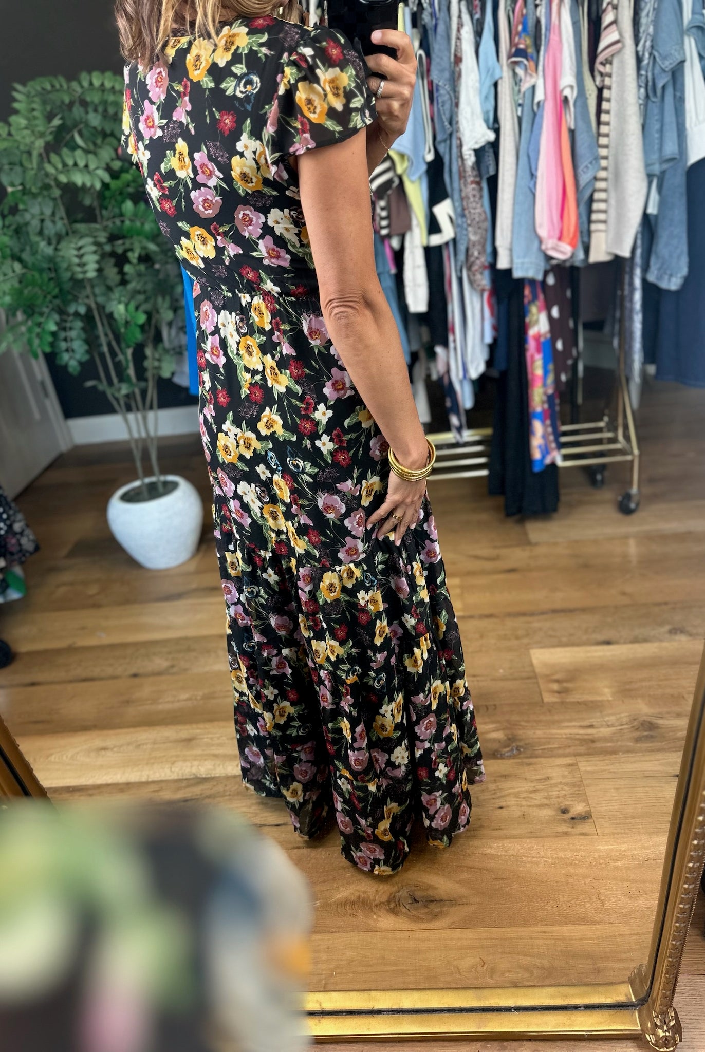 Make It Bloom Floral Dress-Dresses-Baevely-Anna Kaytes Boutique, Women's Fashion Boutique in Grinnell, Iowa