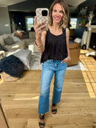 Put You First Flow Top - Black-Thread & Supply-Anna Kaytes Boutique, Women's Fashion Boutique in Grinnell, Iowa