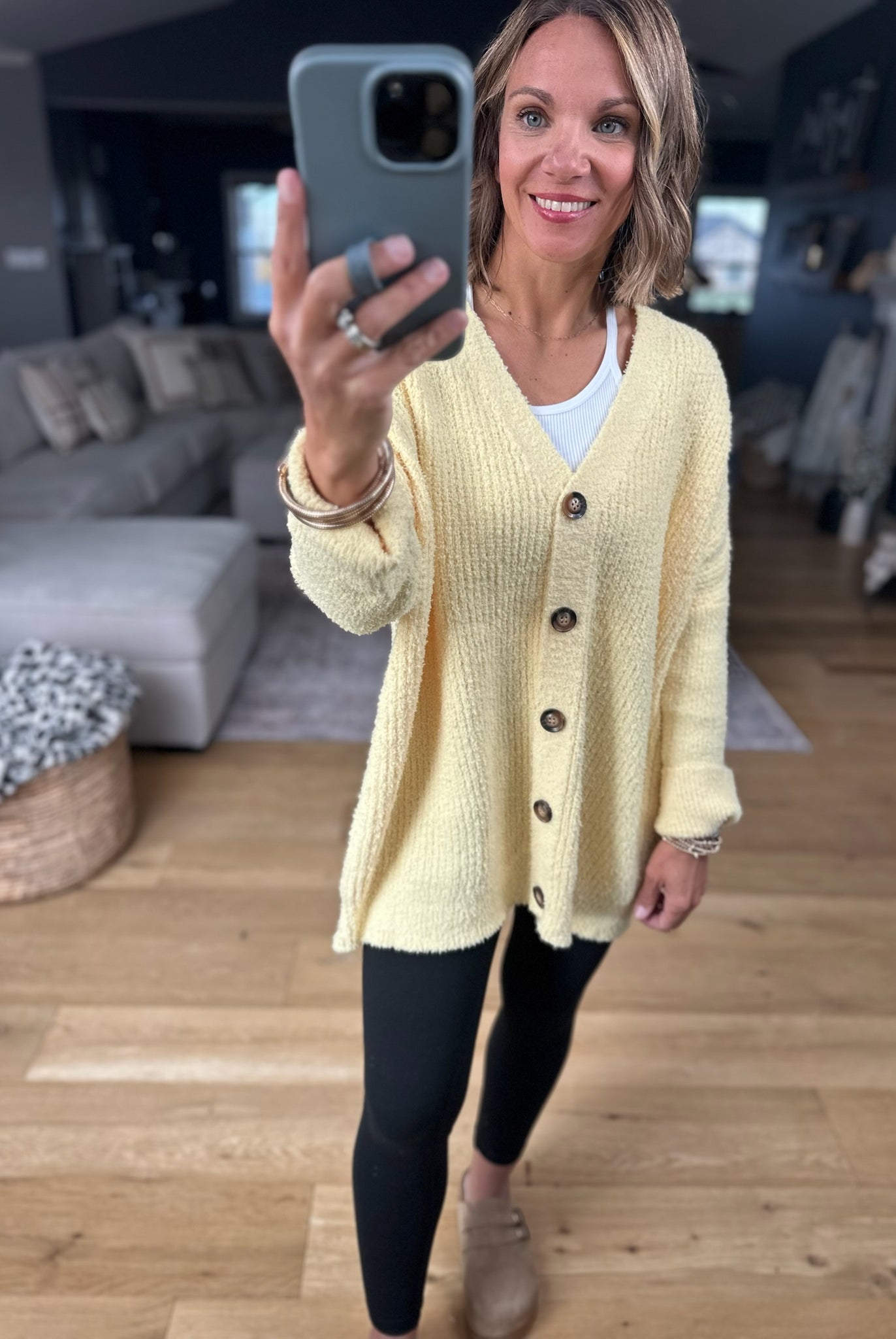 Sweet Symphony Knit Button-Down Cardigan-Wishlist-Anna Kaytes Boutique, Women's Fashion Boutique in Grinnell, Iowa