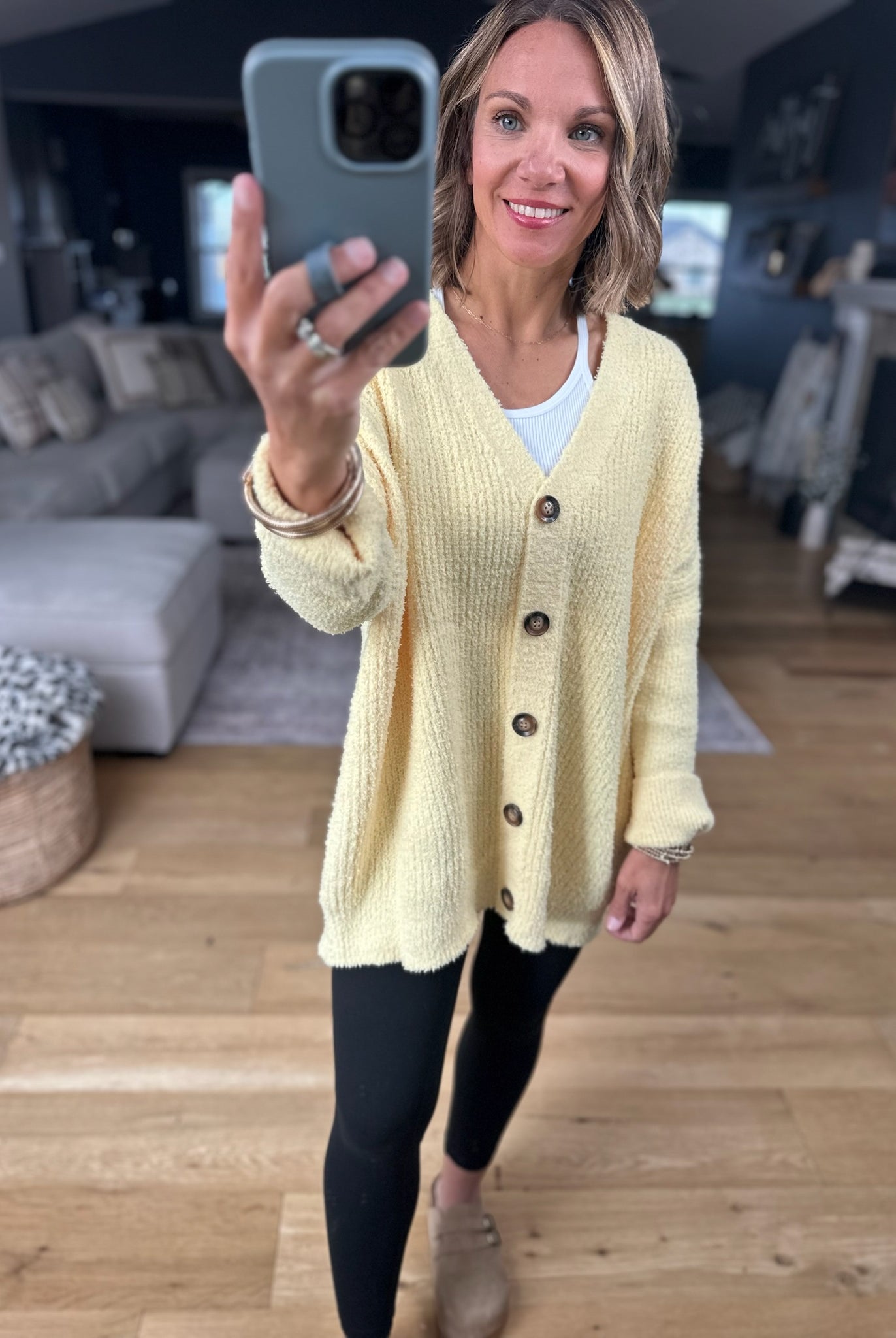 Sweet Symphony Knit Button-Down Cardigan-Wishlist-Anna Kaytes Boutique, Women's Fashion Boutique in Grinnell, Iowa