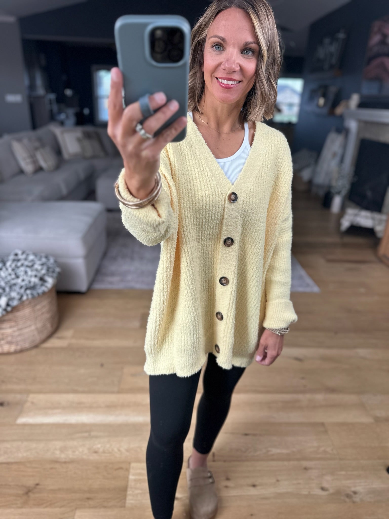 Sweet Symphony Knit Button-Down Cardigan-Wishlist-Anna Kaytes Boutique, Women's Fashion Boutique in Grinnell, Iowa