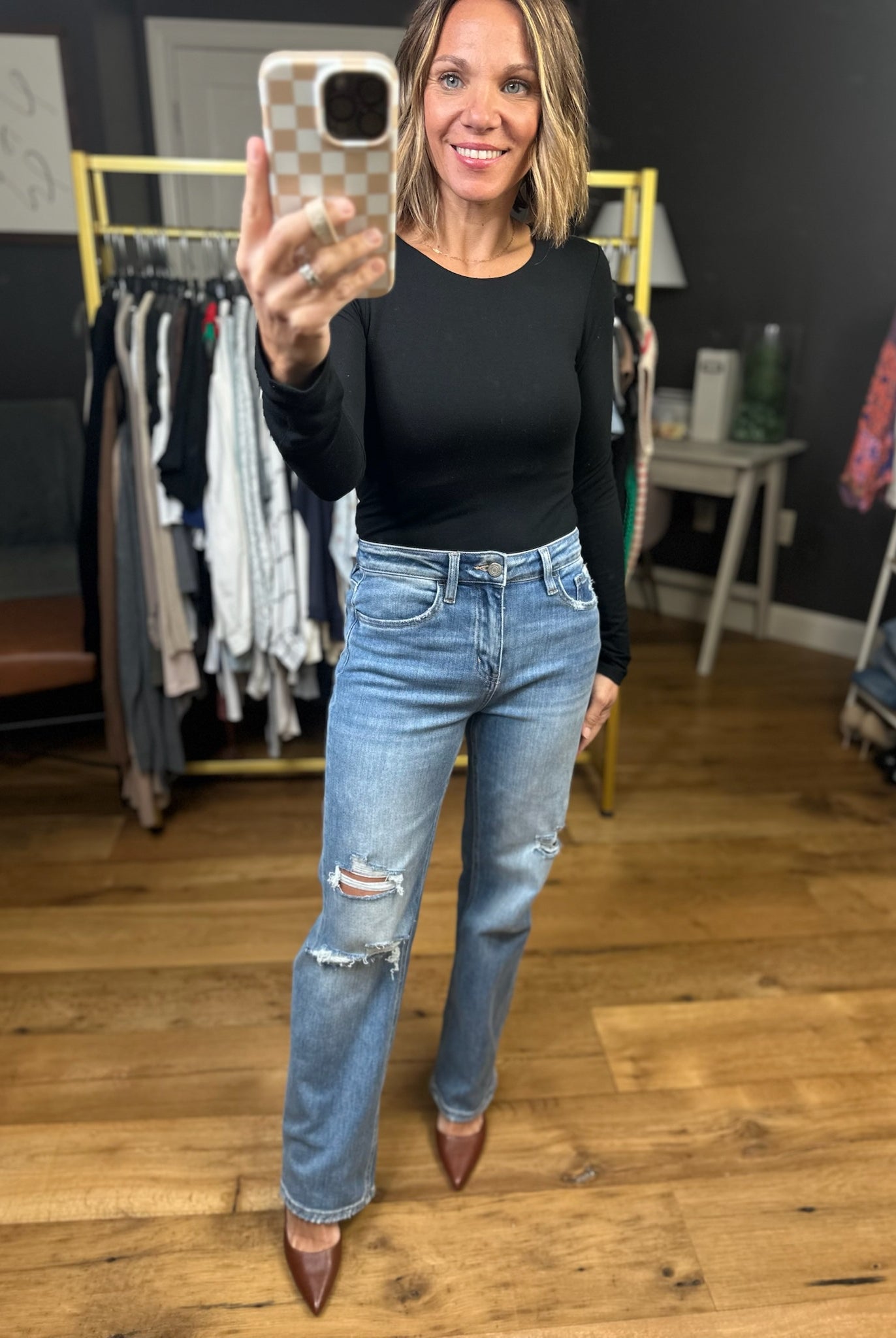 The Marisa High-Rise Dad Jean-Vervet-Anna Kaytes Boutique, Women's Fashion Boutique in Grinnell, Iowa