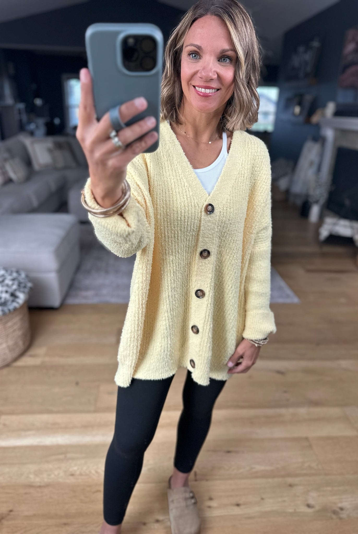 Sweet Symphony Knit Button-Down Cardigan-Wishlist-Anna Kaytes Boutique, Women's Fashion Boutique in Grinnell, Iowa