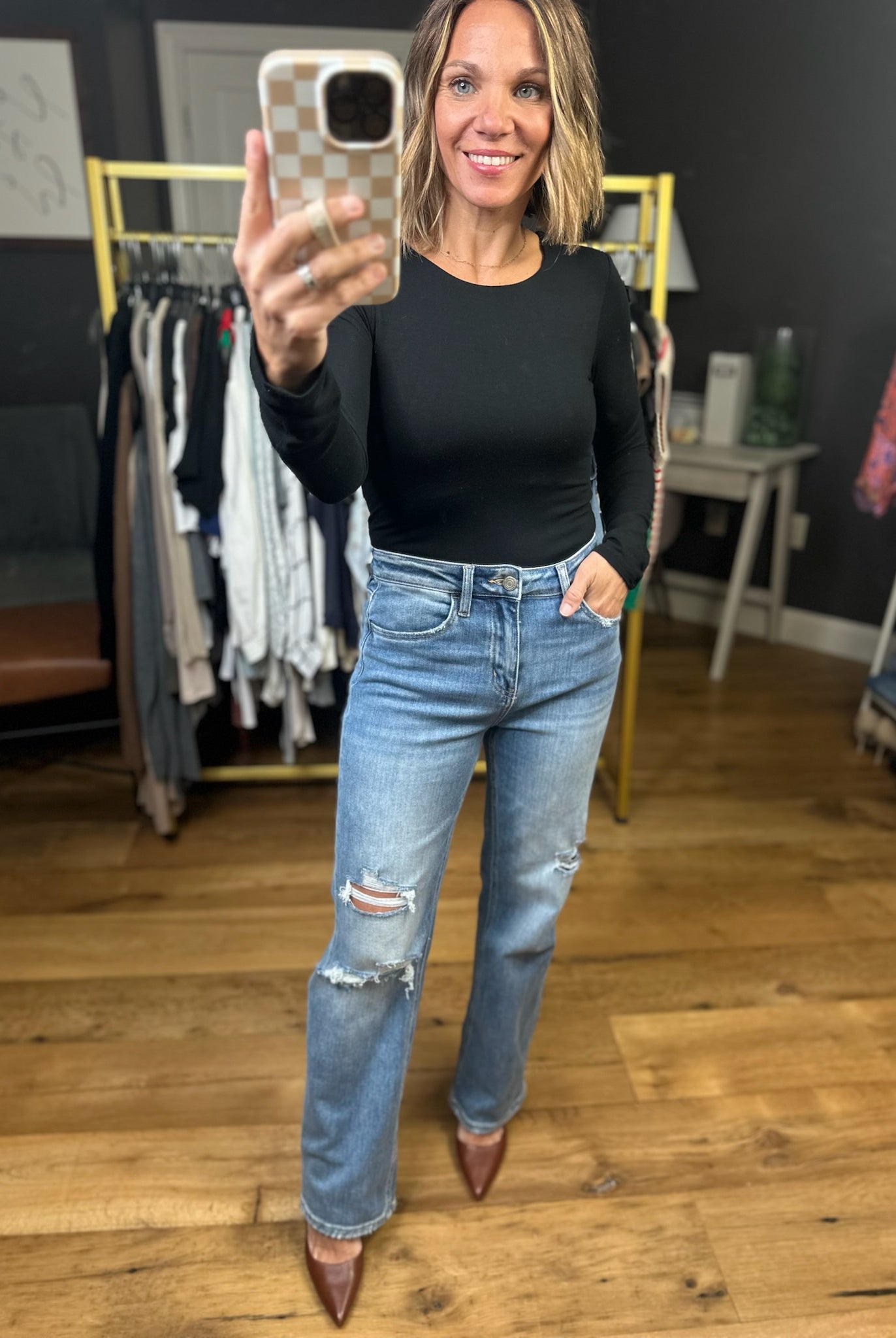 The Marisa High-Rise Dad Jean-Vervet-Anna Kaytes Boutique, Women's Fashion Boutique in Grinnell, Iowa