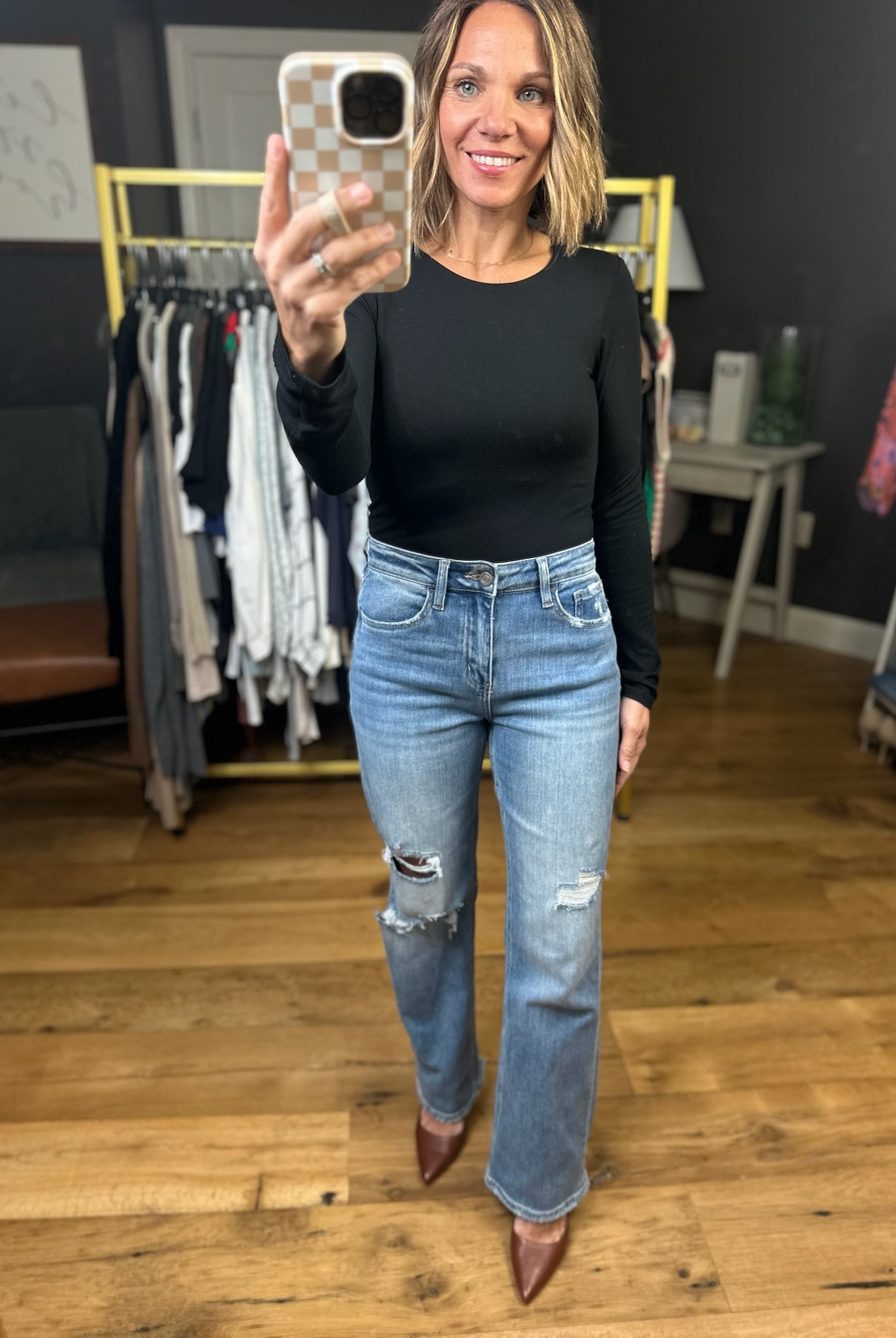 The Marisa High-Rise Dad Jean-Vervet-Anna Kaytes Boutique, Women's Fashion Boutique in Grinnell, Iowa