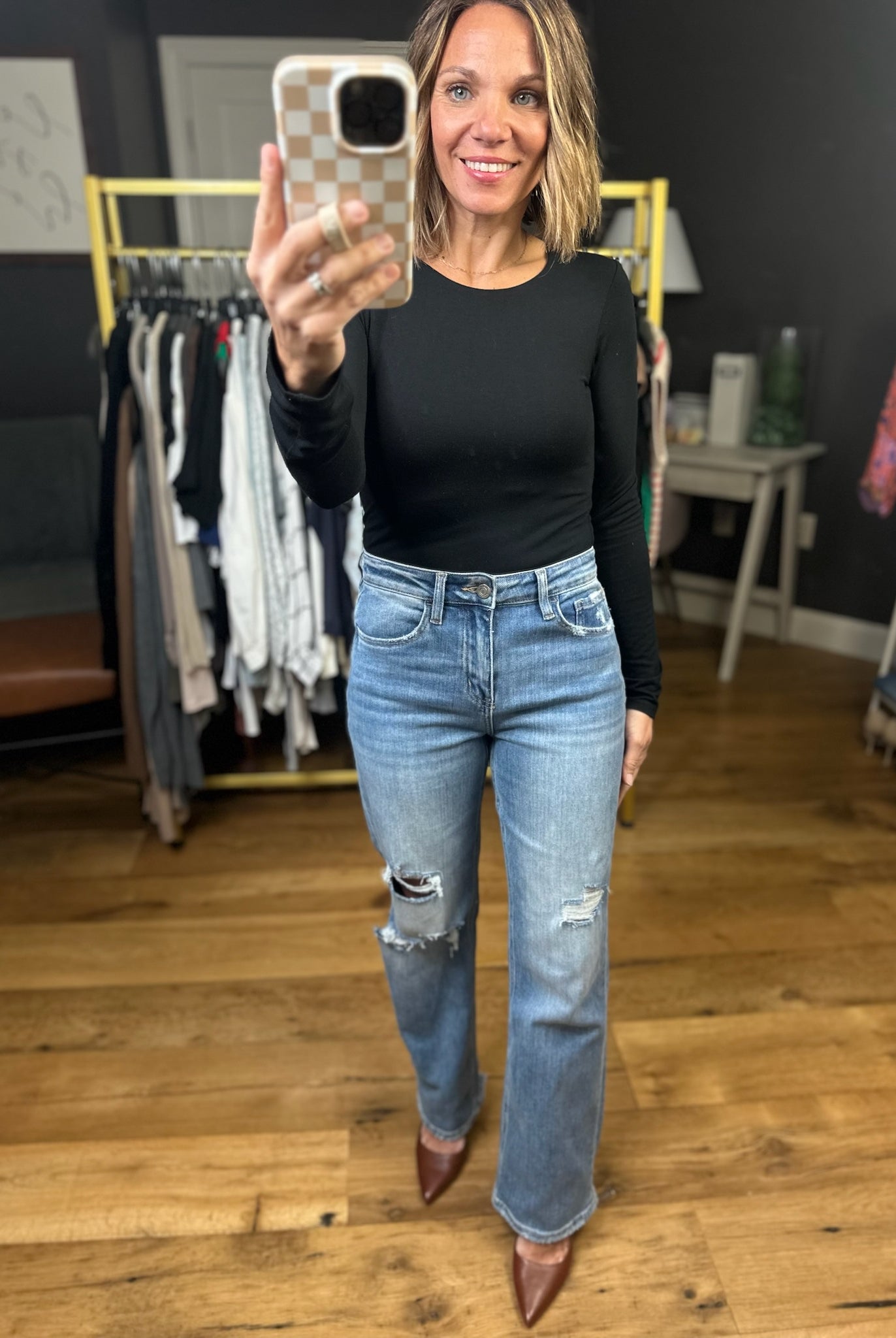 The Marisa High-Rise Dad Jean-Vervet-Anna Kaytes Boutique, Women's Fashion Boutique in Grinnell, Iowa