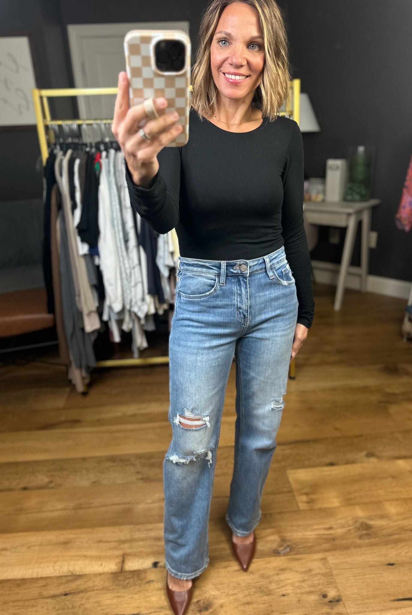 The Marisa High-Rise Dad Jean-Vervet-Anna Kaytes Boutique, Women's Fashion Boutique in Grinnell, Iowa