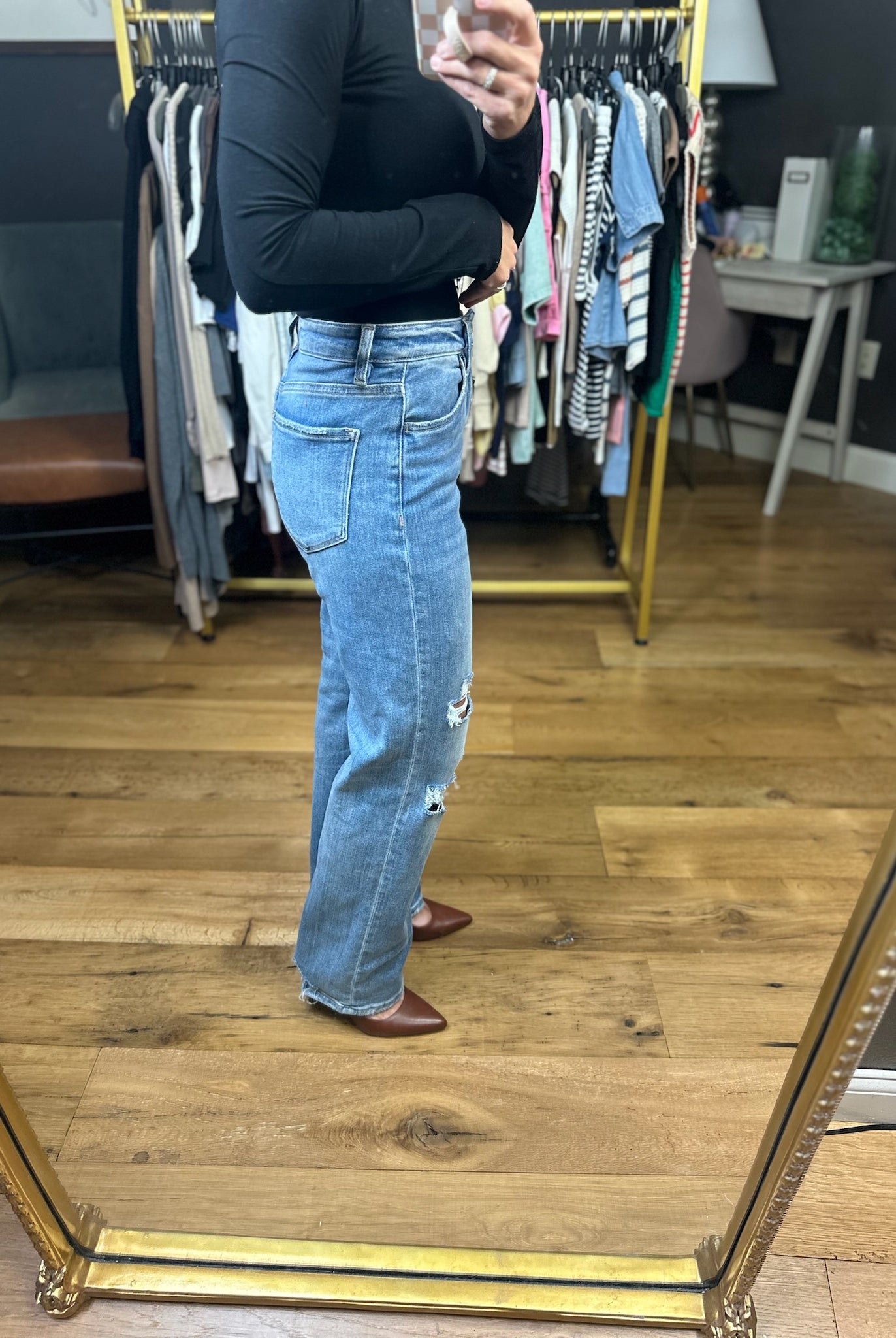 The Marisa High-Rise Dad Jean-Vervet-Anna Kaytes Boutique, Women's Fashion Boutique in Grinnell, Iowa