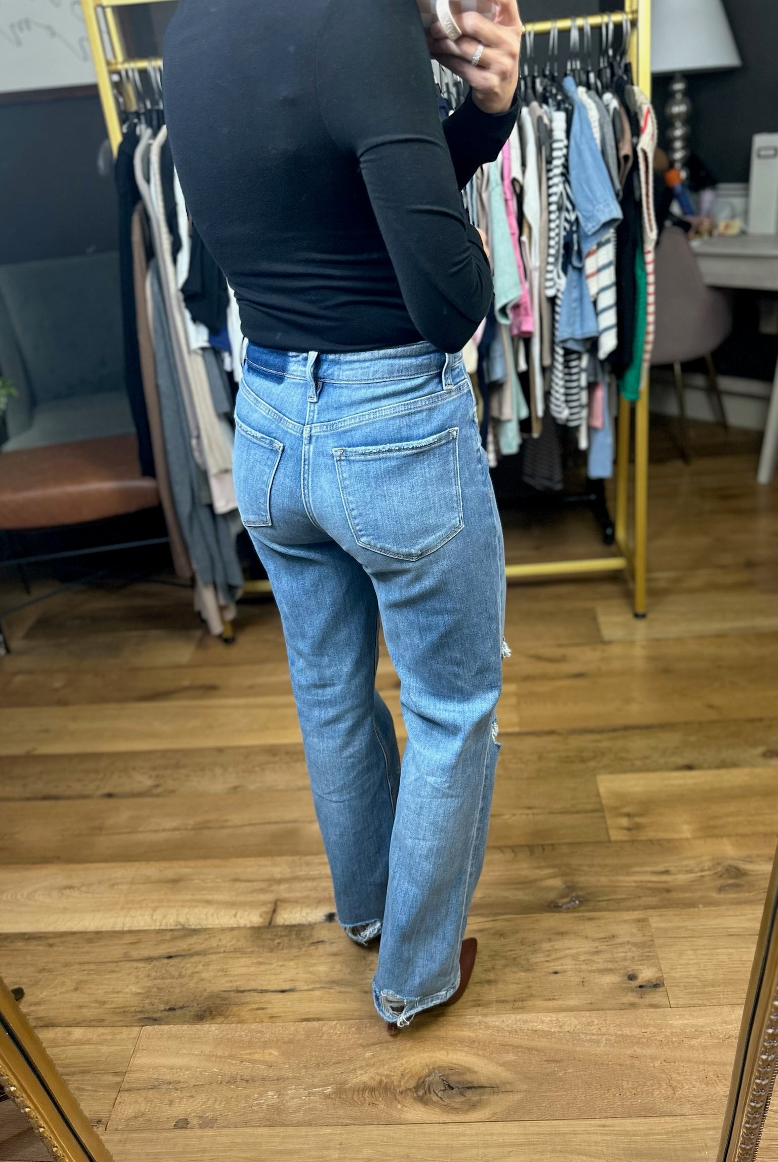 The Marisa High-Rise Dad Jean-Vervet-Anna Kaytes Boutique, Women's Fashion Boutique in Grinnell, Iowa