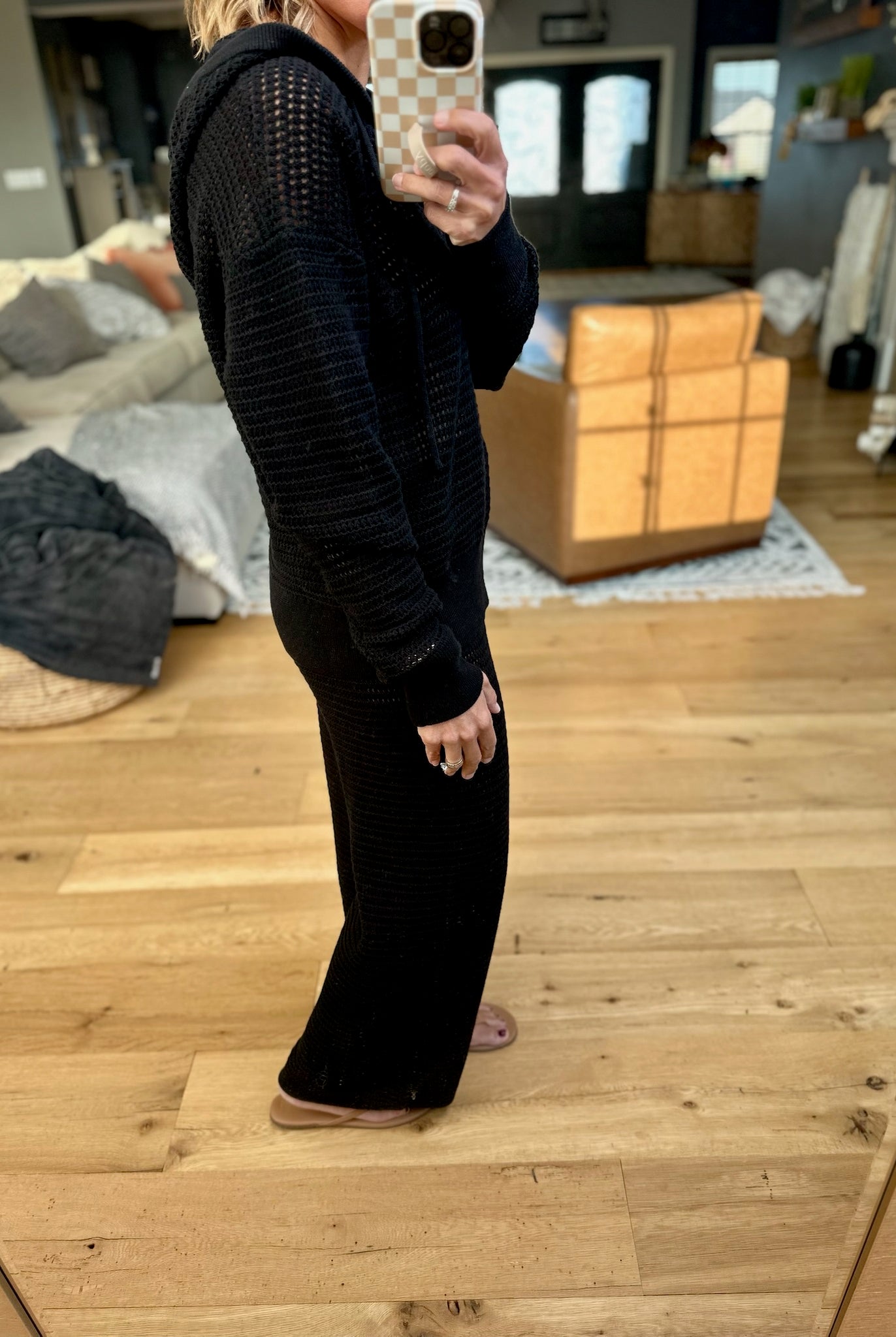 Thinking Of You Knit Set-Mono B-Anna Kaytes Boutique, Women's Fashion Boutique in Grinnell, Iowa