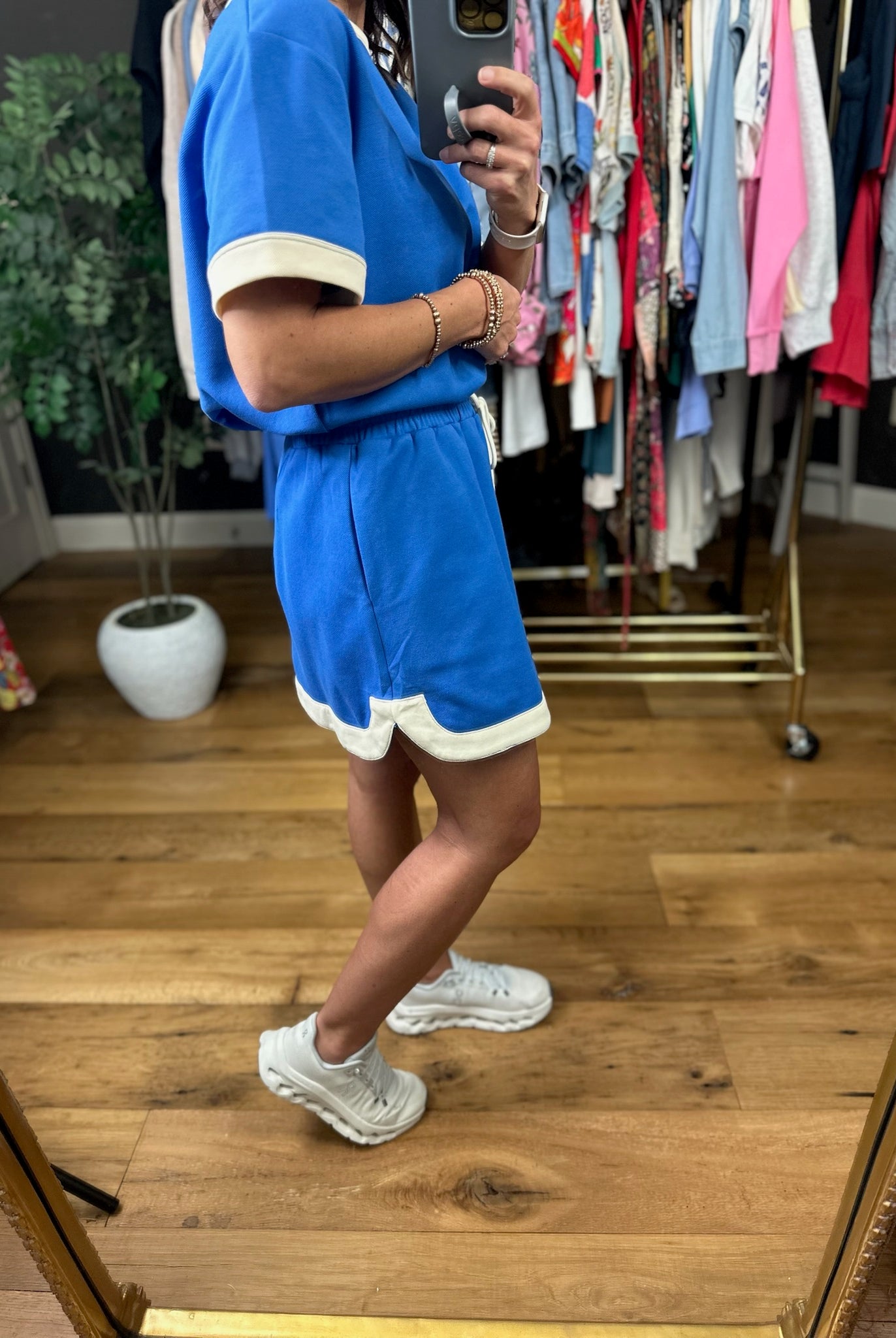 The Andie Drawstring Skirt-Dresses-She & Sky-Anna Kaytes Boutique, Women's Fashion Boutique in Grinnell, Iowa