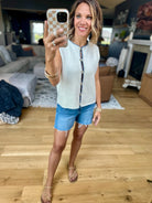 In My Business Button-Detail Vest-Wishlist-Anna Kaytes Boutique, Women's Fashion Boutique in Grinnell, Iowa