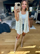 On Music Row Flowy Vest-POL-Anna Kaytes Boutique, Women's Fashion Boutique in Grinnell, Iowa