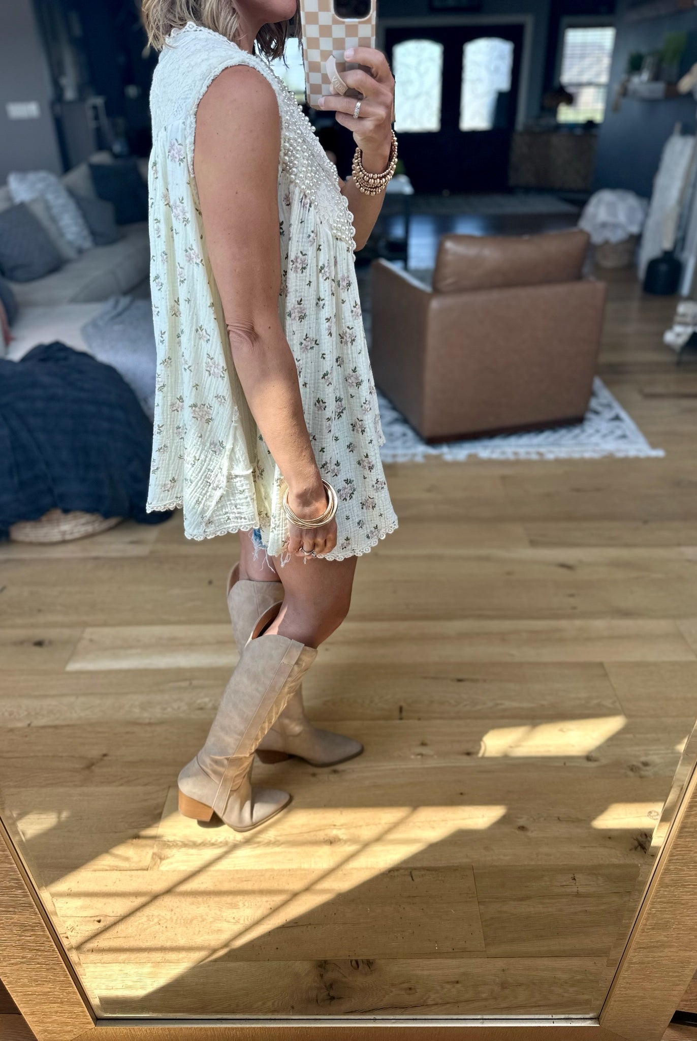 On Music Row Flowy Vest-POL-Anna Kaytes Boutique, Women's Fashion Boutique in Grinnell, Iowa